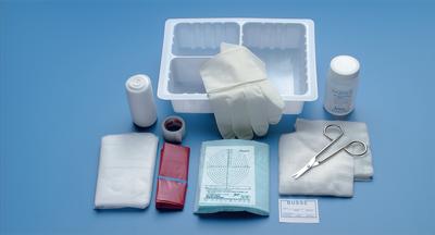 Busse Dressing Change Trays - 1443 - 20 Each - MDL-BHD1443