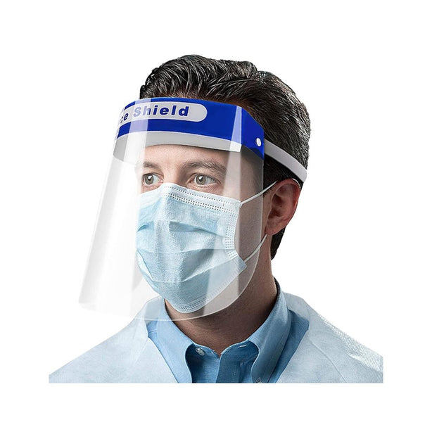 Busse Hosp Face by Full-Face Shield, Clear, Individually Wrapped, 7.5" - 395 - 10 Each