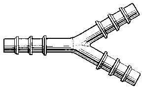 BUSSE HOSP Busse Y-Connectors 517 500 Each-MDL-BHD517