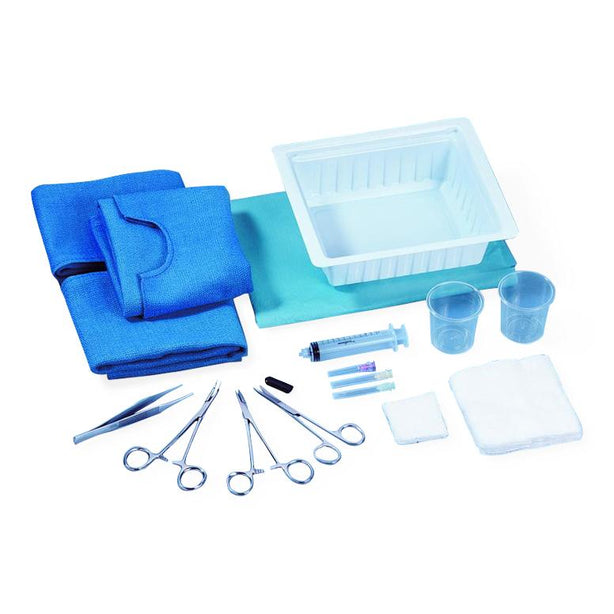 BUSSE HOSP Sterile ER Laceration Trays 746 20 Each-MDL-BHD746