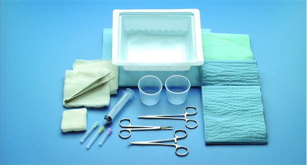 BUSSE HOSP Sterile ER Laceration Trays 749 20 Each-MDL-BHD749
