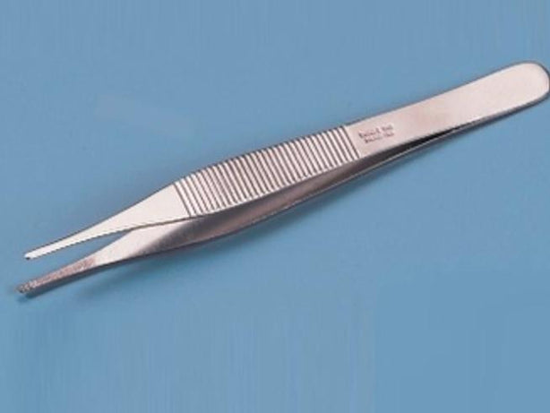 Busse Hosp Busse Stainless Steel Adson Serrated Forceps 8230 - 20.0 Each - MDL-BHD8230
