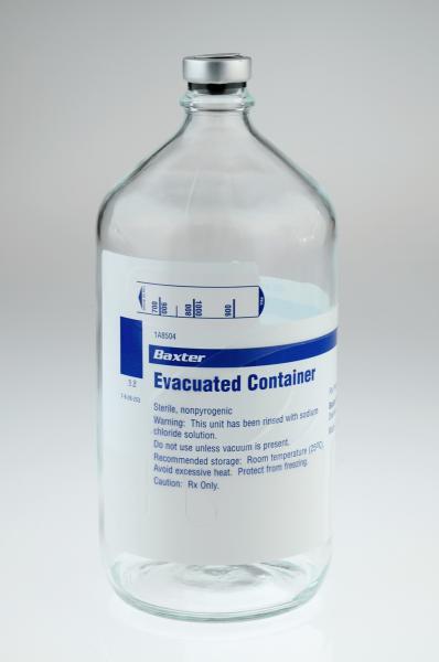 Evacuated Glass Containers - 1A8504 - 6 Bottle - MDL-BHL1A8504