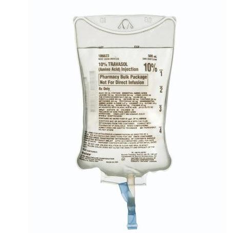 Baxter Healthcare 10% Travasol (Amino Acid) Injection 1B6623 - 24.0 Each
