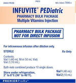 Baxter Infusion Infuvite Multiple Vitamin Solution, Pediatric - BHL2A9061