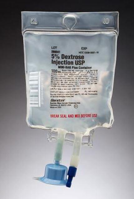 Baxter Healthcare 5% Dextrose Injections, USP 2B0041 - 4.0 Each