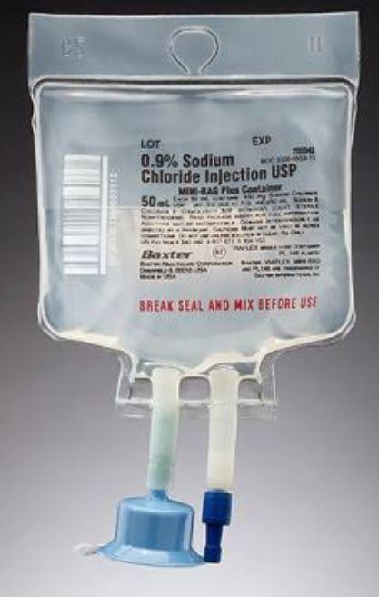 Baxter Healthcare Sodium Chloride 0.9% Injection Solution, USP 2B0042 - 4.0 Each