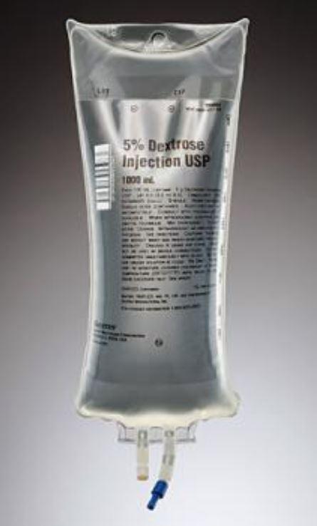 Baxter Healthcare 5% Dextrose Injections, USP 2B0064X - 1.0 Each