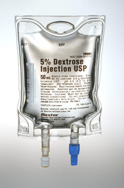 Baxter Healthcare 5% Dextrose Injections, USP 2B0081 - 96.0 Bag