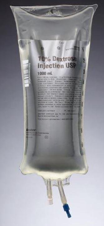 Baxter Healthcare 10% Dextrose Injection, USP 2B0164X - 14.0 Each - MDL-BHL2B0164X