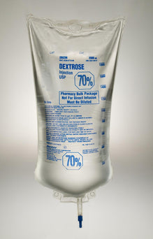Baxter Healthcare 70% Viaflex Dextrose Injection, USP 2B0296H - 6.0 Bag