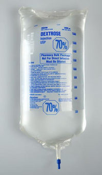 Baxter Healthcare 70% Viaflex Dextrose Injection, USP 2B0296H - 6.0 Bag