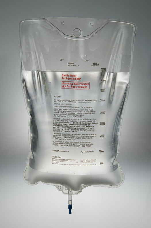 Baxter Sterile Water for Injection - 2B0306 - 1 Bag - MDL-BHL2B0306H