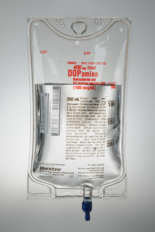 BAXTER HEALTHCARE Dopamine Solution 2B0842 18 Bag - MDL-BHL2B0842