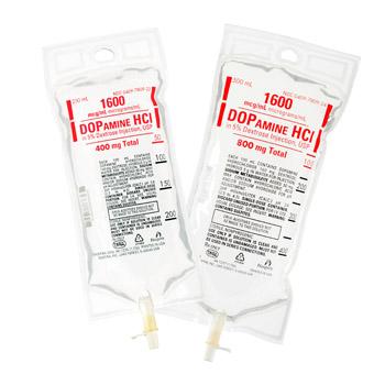 BAXTER HEALTHCARE Dopamine Solution 2B0843 12 Bag - MDL-BHL2B0843