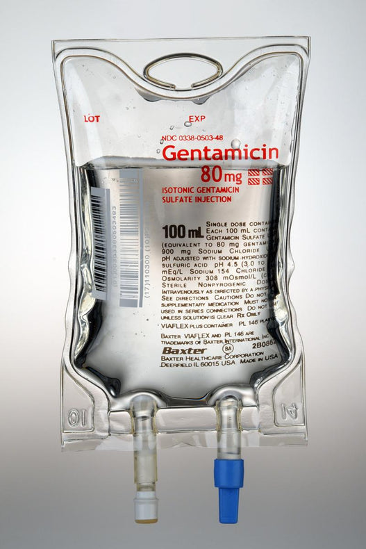 BAXTER HEALTHCARE Isotonic Gentamicin Solution 2B0862 24 Each - MDL-BHL2B0862