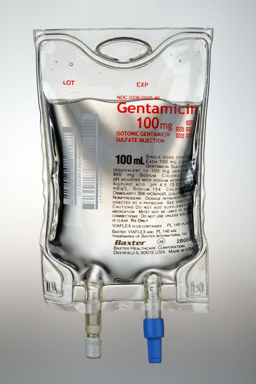 BAXTER HEALTHCARE Isotonic Gentamicin Solution 2B0863 24 Each - MDL-BHL2B0863