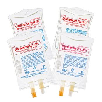 Baxter Isotonic Gentamicin Sulfate Solution, 1 Injection - 2B0864 - 24 Each