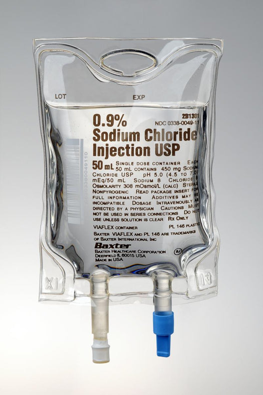 Baxter Healthcare Sodium Chloride 0.9% Injection Solution, USP 2B1301 - 4.0 Each