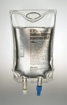 Baxter Healthcare Sodium Chloride 0.9% Injection Solution, USP 2B1302 - 96.0 Each