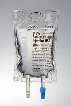 Baxter Healthcare Sodium Chloride 0.9% Injection Solution, USP 2B1307 - 96.0 Bag