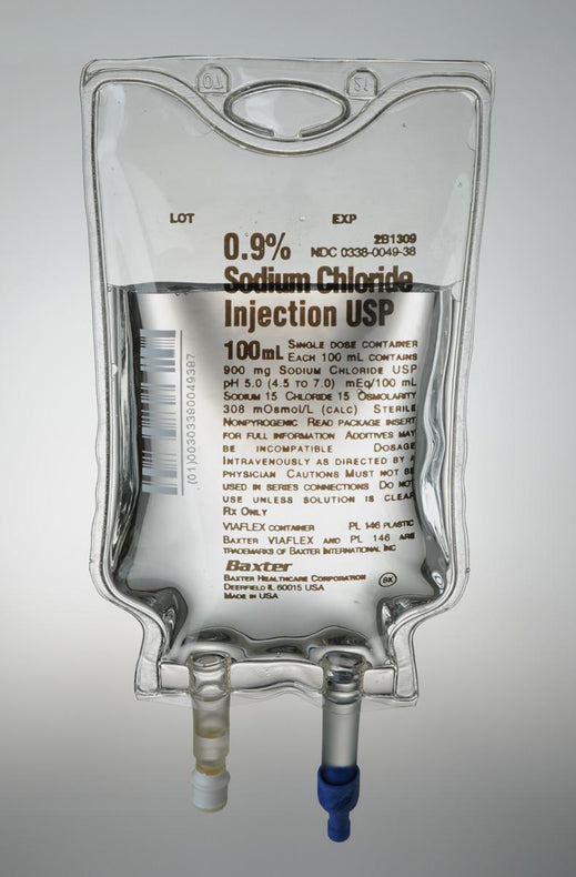 Baxter Healthcare Sodium Chloride 0.9% Injection Solution, USP 2B1308 - 16.0 Each