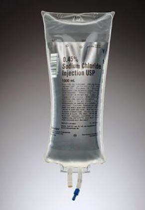 0.45% Sodium Chloride (NaCl) Injection - 2B1314X - 14 Bag - MDL-BHL2B1314XX