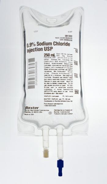 Baxter Healthcare Sodium Chloride 0.9% Injection Solution, USP 2B1322Q - 1.0 Bag