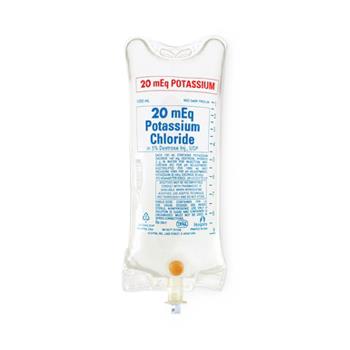 Baxter Healthcare Potassium Chloride in 0.45% Sodium Chloride Injection 2B1357X - 14.0 Each