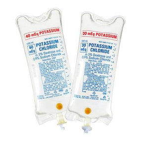 Baxter Healthcare Potassium Chloride in Dextrose and Sodium Chloride Injection - BHL2B2454XCS
