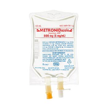 BAXTER HEALTHCARE Metronidazole Solutions 2B3421 24 Bag - MDL-BHL2B3421