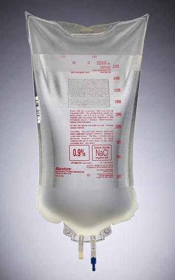 0.9% Sodium Chloride Irrigation - 2B7127 - 1 Bag - MDL-BHL2B7127H