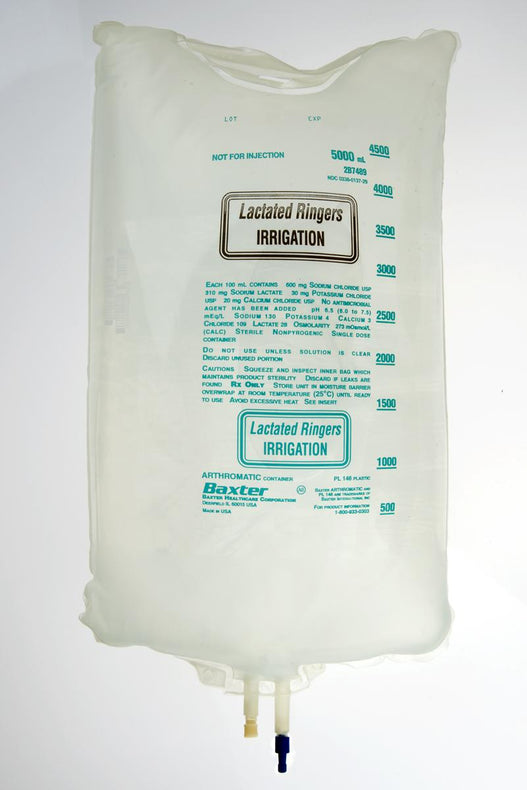 BAXTER HEALTHCARE Lactated Ringer's Irrigation (Bag) 2B7489 1 Bag-MDL-BHL2B7489H