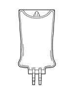 Sterile Intravia Empty Containers - 2B8014 - 48 Bag - MDL-BHL2B8014