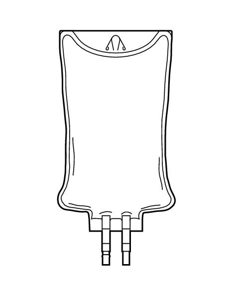 Sterile Intravia Empty Containers - 2B8014 - 48 Bag - MDL-BHL2B8014