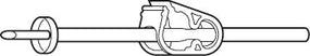 BAXTER HEALTHCARE Baxter Decanting Clamp Sets 2C4014 1 Set - MDL-BHL2C4014H
