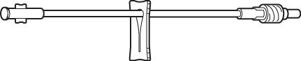 Baxter Healthcare Extension Set with Male Luer-Lock Adapter 2C5641 - 1.0 Each - MDL-BHL2C5641H