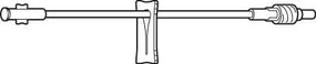 Baxter Healthcare Extension Set with Male Luer-Lock Adapter 2C5641 - 48.0 Each - MDL-BHL2C5641