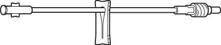 Baxter Healthcare Extension Set with Male Luer-Lock Adapter 2C5641 - 48.0 Each - MDL-BHL2C5641