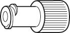 Dual Luer-Lock Port Protector - 2C6250 - 1 Each - MDL-BHL2C6250H