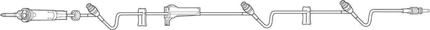 BAXTER HEALTHCARE Duo-Vent Clearlink Solution Sets 2C8541 1 Each - MDL-BHL2C8541H