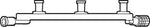 BAXTER HEALTHCARE 3-Port Manifold with Check Valves 2C9282 48 Set - MDL-BHL2C9282