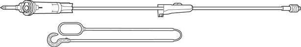 Baxter Healthcare Secondary Medication Set with DUO-VENT Spike 2H7463 - 48.0 Each