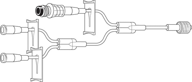Baxter Healthcare 3-Lead Extension Sets 2N3341 - 200.0 Each