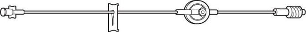 Baxter Healthcare Micro-Volume Extension Set with Downstream Filter 2N3347 - 1.0 Set