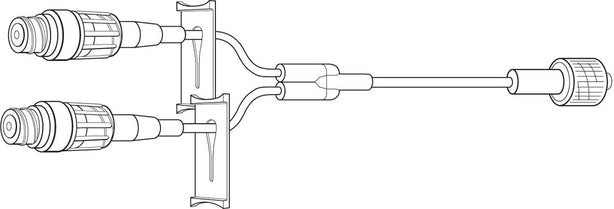 Y-Type Catheter Extension Set - 2N8371 - 1 Each - MDL-BHL2N8371H