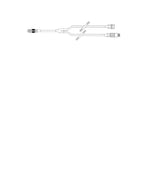 Y-Type Catheter Extension Set - 2N8377 - 1 Each - MDL-BHL2N8377H