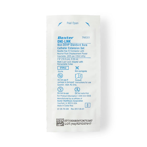 Baxter Healthcare 1-Link Needle-Free IV Connectors 7N8301 - 1.0 Each