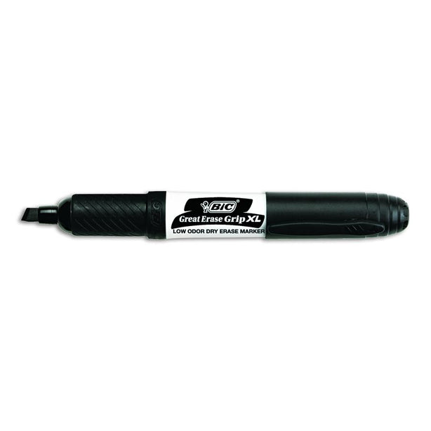 Bic Dry Erase Markers - GDEM11-BK - 12 Each - MDL-BICGDEM11BK