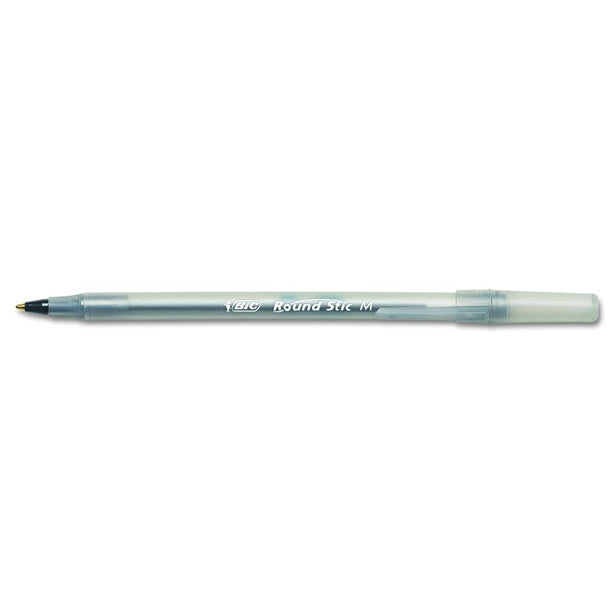 Round Stic Pens - GSM11-BK - 12 Each - MDL-BICGSM11BK